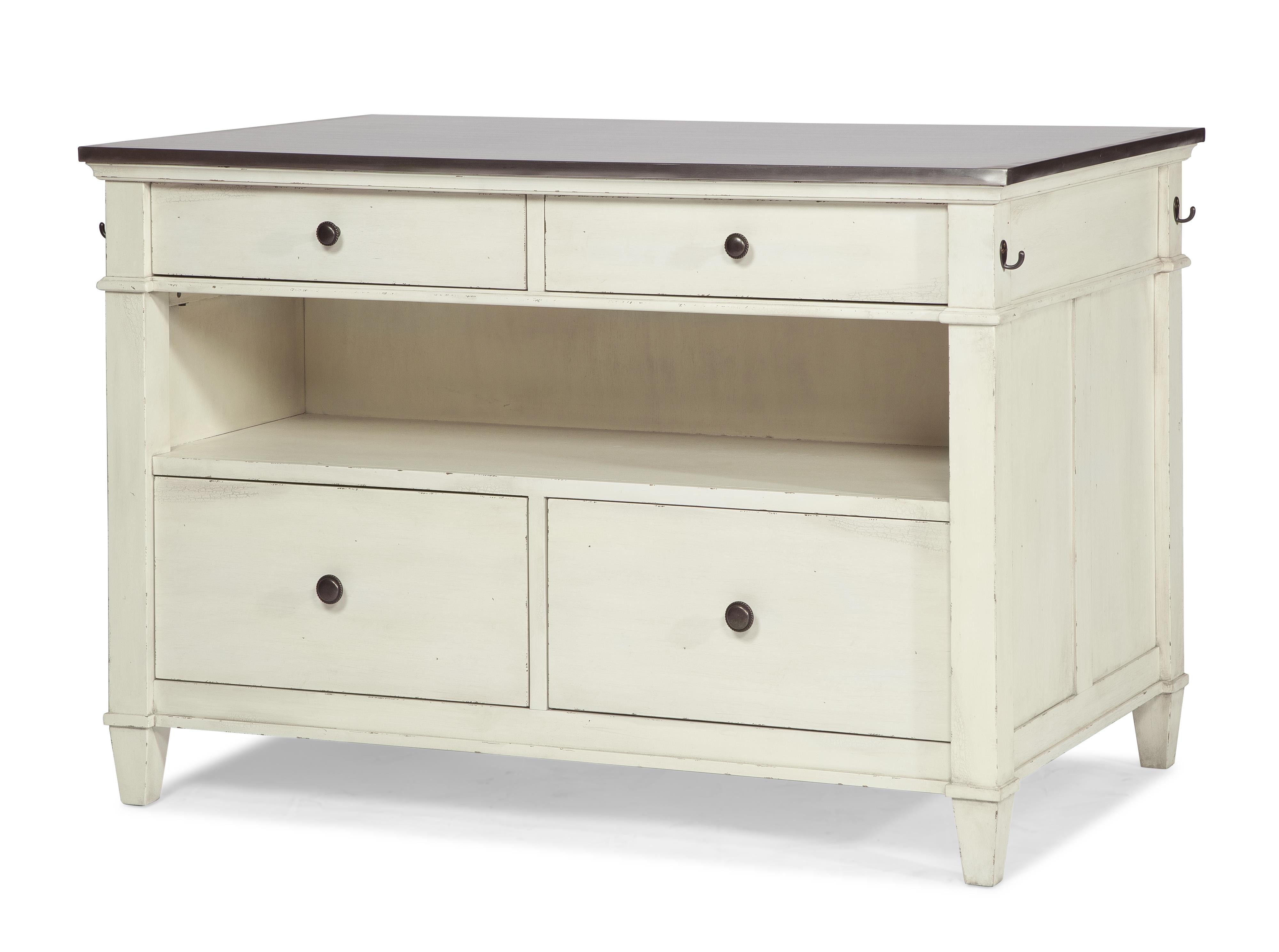 Trisha Yearwood Home Trisha Yearwood Home Kitchen Island with Towel